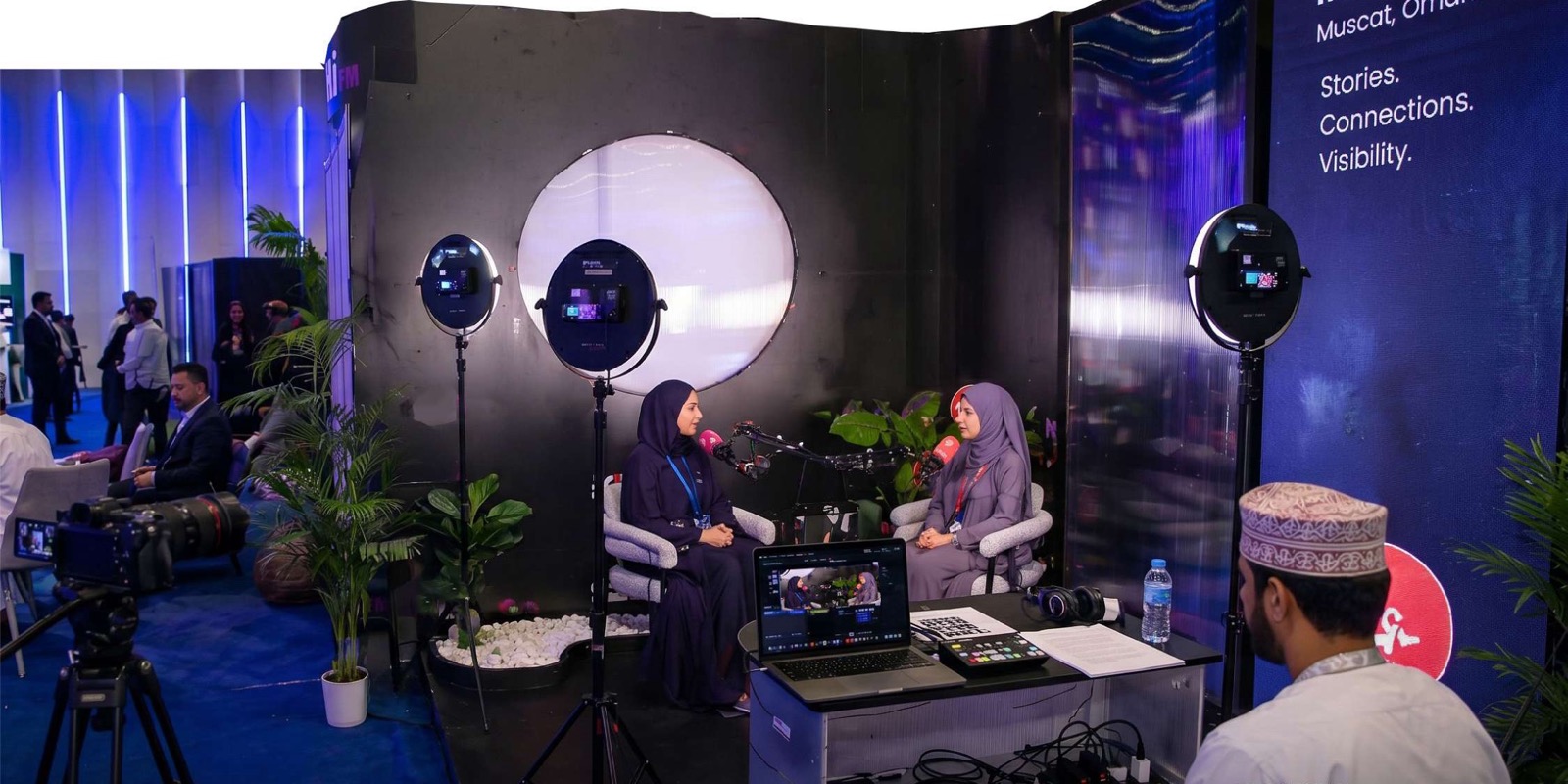 Media Hub podcast studio